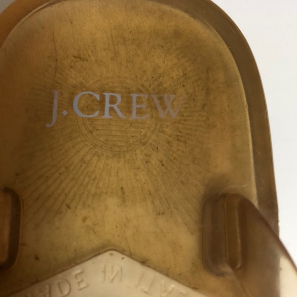 J Crew Flower Jelly Flip Flops - Picture 3 of 5